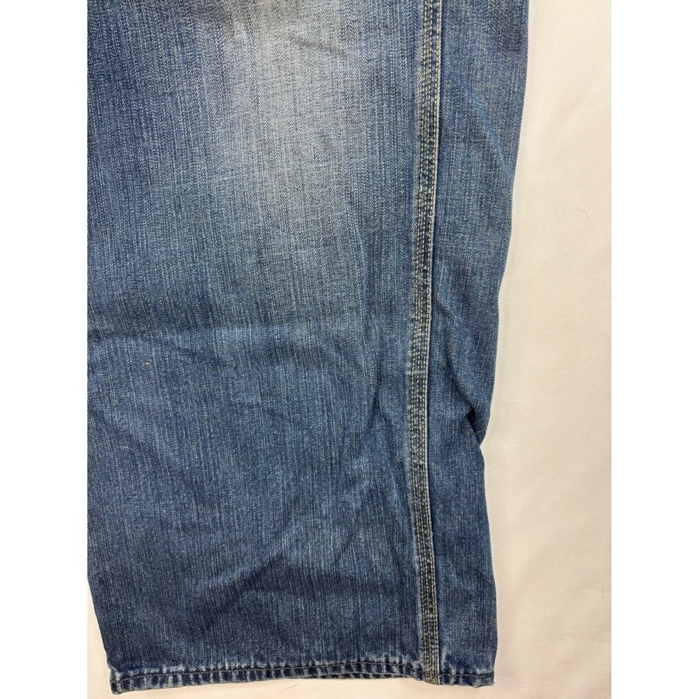 Ralph Lauren Polo Co Jeans Mens 42x32 Blue Wyatt Carpenter Loose Baggy Faded Y2K - Picture 11 of 14